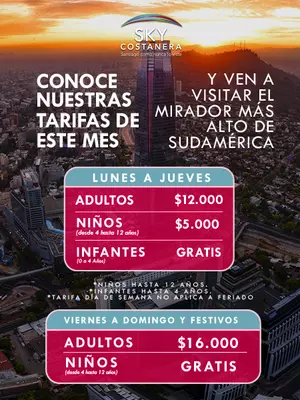 tarifas sky costanera