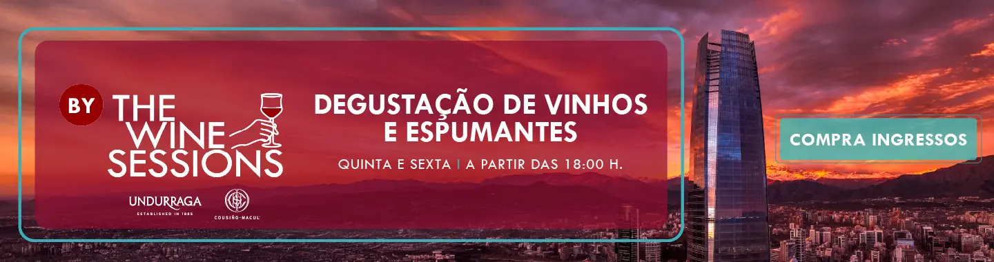 Sessão de vinhos no sky costanera