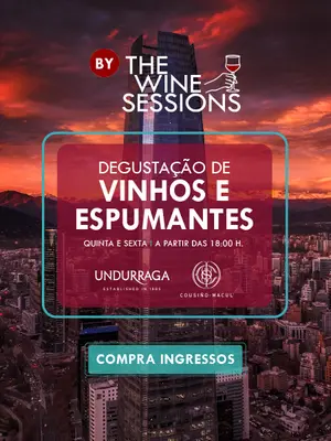 Sessão de vinhos no sky costanera
